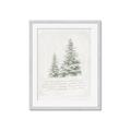 Picture of Winter Wonderland Trees _GroupedProduct_Rectangle_Portrait_Framed_Matted_