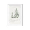 Picture of Winter Wonderland Trees _GroupedProduct_Rectangle_Portrait_Framed_Matted_
