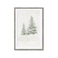 Picture of Winter Wonderland Trees _GroupedProduct_Rectangle_Portrait_Framed_Matted_