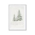 Picture of Winter Wonderland Trees _GroupedProduct_Rectangle_Portrait_Framed_Matted_