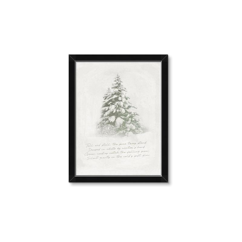 Picture of Holiday Pines _GroupedProduct_Rectangle_Portrait_Framed_Matted_