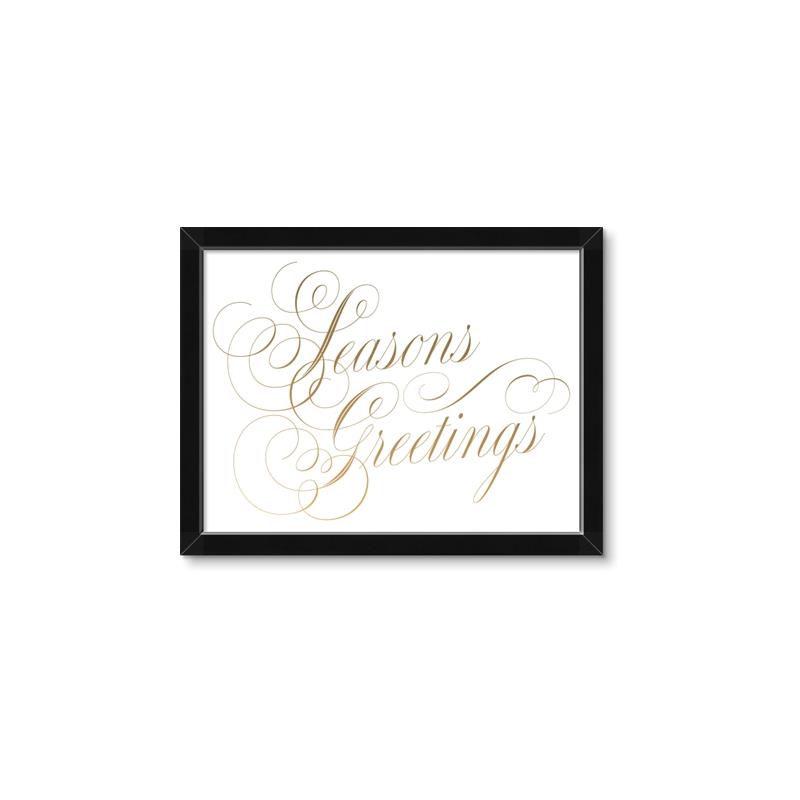 Picture of Seasons Greetings _GroupedProduct_Rectangle_Landscape_Framed_Matted_