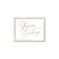 Picture of Seasons Greetings _GroupedProduct_Rectangle_Landscape_Framed_Matted_