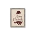 Picture of Merry Christmas _GroupedProduct_Rectangle_Portrait_Framed_Matted_