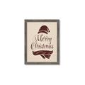 Picture of Merry Christmas _GroupedProduct_Rectangle_Portrait_Framed_Matted_