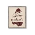 Picture of Merry Christmas _GroupedProduct_Rectangle_Portrait_Framed_Matted_