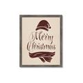 Picture of Merry Christmas _GroupedProduct_Rectangle_Portrait_Framed_Matted_
