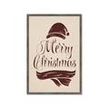 Picture of Merry Christmas _GroupedProduct_Rectangle_Portrait_Framed_Matted_