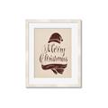 Picture of Merry Christmas _GroupedProduct_Rectangle_Portrait_Framed_Matted_