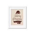 Picture of Merry Christmas _GroupedProduct_Rectangle_Portrait_Framed_Matted_