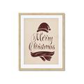 Picture of Merry Christmas _GroupedProduct_Rectangle_Portrait_Framed_Matted_