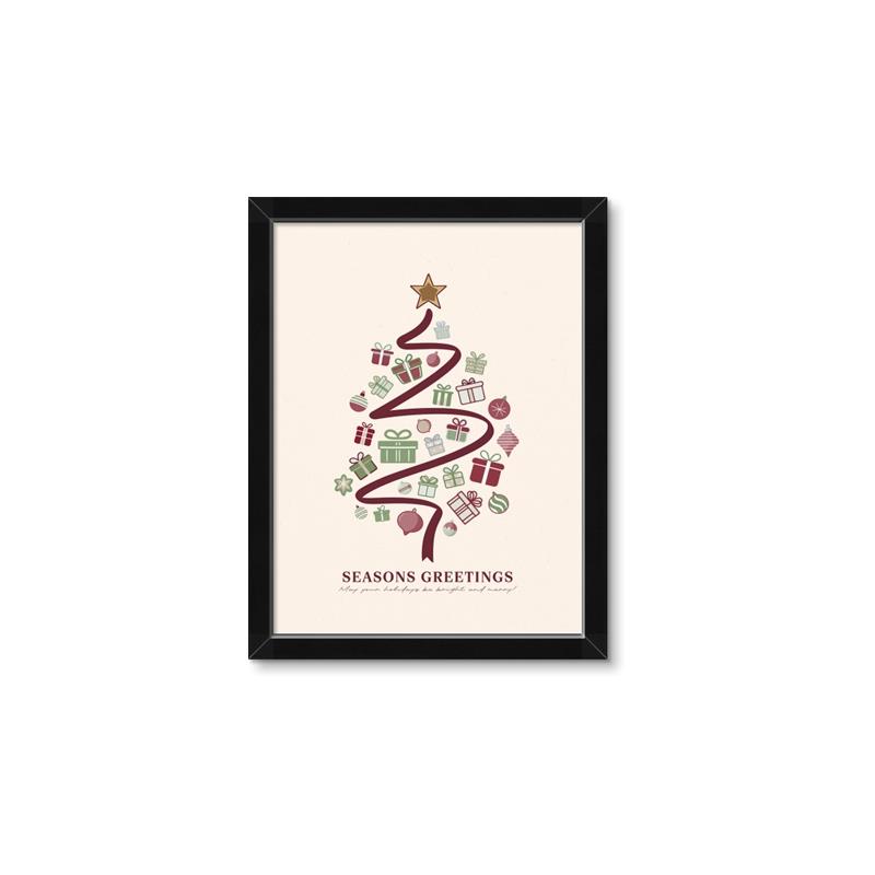 Picture of Merry and Bright _GroupedProduct_Rectangle_Portrait_Framed_Matted_