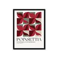 Picture of Poinsettia _GroupedProduct_Rectangle_Portrait_Framed_Matted_