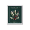 Picture of Holly Jolly _GroupedProduct_Rectangle_Portrait_Framed_Matted_