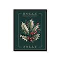 Picture of Holly Jolly _GroupedProduct_Rectangle_Portrait_Framed_Matted_