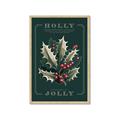 Picture of Holly Jolly _GroupedProduct_Rectangle_Portrait_Framed_Matted_