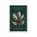 Picture of Holly Jolly _GroupedProduct_Rectangle_Portrait_Framed_Matted_