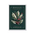 Picture of Holly Jolly _GroupedProduct_Rectangle_Portrait_Framed_Matted_