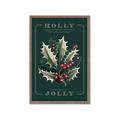 Picture of Holly Jolly _GroupedProduct_Rectangle_Portrait_Framed_Matted_