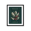 Picture of Holly Jolly _GroupedProduct_Rectangle_Portrait_Framed_Matted_