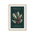 Picture of Holly Jolly _GroupedProduct_Rectangle_Portrait_Framed_Matted_