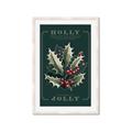 Picture of Holly Jolly _GroupedProduct_Rectangle_Portrait_Framed_Matted_