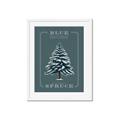 Picture of Blue Spruce _GroupedProduct_Rectangle_Portrait_Framed_Matted_