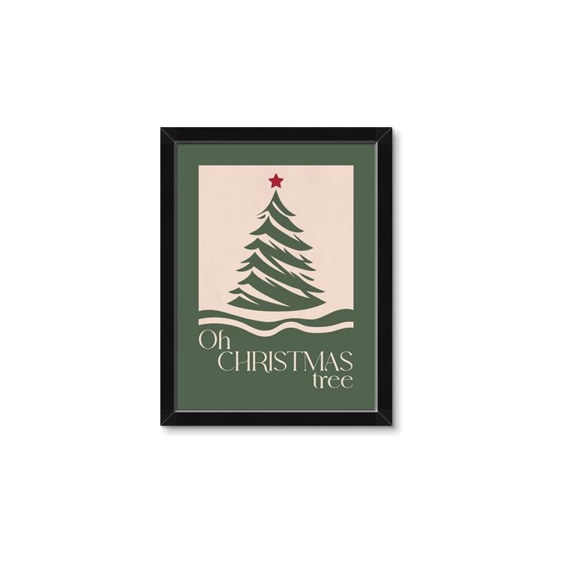 Picture of Oh Christmas Tree I _GroupedProduct_Rectangle_Portrait_Framed_Matted_
