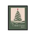 Picture of Oh Christmas Tree I _GroupedProduct_Rectangle_Portrait_Framed_Matted_