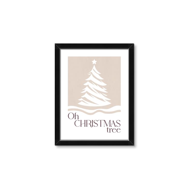 Picture of Oh Christmas Tree II _GroupedProduct_Rectangle_Portrait_Framed_Matted_