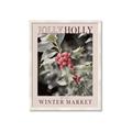 Picture of Holly Jolly Winter Market _GroupedProduct_Rectangle_Portrait_Framed_Matted_