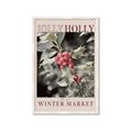 Picture of Holly Jolly Winter Market _GroupedProduct_Rectangle_Portrait_Framed_Matted_