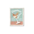 Picture of Gingerbread Martini _GroupedProduct_Rectangle_Portrait_Framed_Matted_