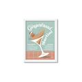 Picture of Gingerbread Martini _GroupedProduct_Rectangle_Portrait_Framed_Matted_