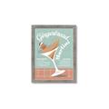 Picture of Gingerbread Martini _GroupedProduct_Rectangle_Portrait_Framed_Matted_