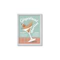 Picture of Gingerbread Martini _GroupedProduct_Rectangle_Portrait_Framed_Matted_