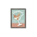 Picture of Gingerbread Martini _GroupedProduct_Rectangle_Portrait_Framed_Matted_