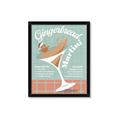 Picture of Gingerbread Martini _GroupedProduct_Rectangle_Portrait_Framed_Matted_