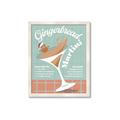 Picture of Gingerbread Martini _GroupedProduct_Rectangle_Portrait_Framed_Matted_