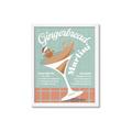 Picture of Gingerbread Martini _GroupedProduct_Rectangle_Portrait_Framed_Matted_
