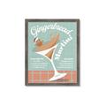 Picture of Gingerbread Martini _GroupedProduct_Rectangle_Portrait_Framed_Matted_