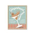 Picture of Gingerbread Martini _GroupedProduct_Rectangle_Portrait_Framed_Matted_