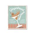 Picture of Gingerbread Martini _GroupedProduct_Rectangle_Portrait_Framed_Matted_