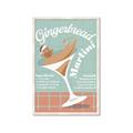 Picture of Gingerbread Martini _GroupedProduct_Rectangle_Portrait_Framed_Matted_