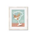 Picture of Gingerbread Martini _GroupedProduct_Rectangle_Portrait_Framed_Matted_