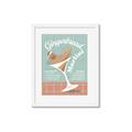 Picture of Gingerbread Martini _GroupedProduct_Rectangle_Portrait_Framed_Matted_