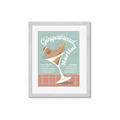 Picture of Gingerbread Martini _GroupedProduct_Rectangle_Portrait_Framed_Matted_