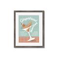 Picture of Gingerbread Martini _GroupedProduct_Rectangle_Portrait_Framed_Matted_