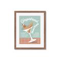 Picture of Gingerbread Martini _GroupedProduct_Rectangle_Portrait_Framed_Matted_