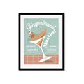 Picture of Gingerbread Martini _GroupedProduct_Rectangle_Portrait_Framed_Matted_
